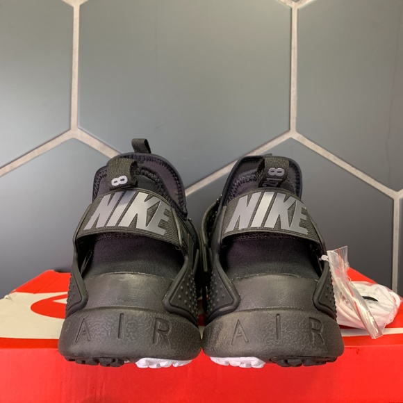 Nike Air Huarache Drift PRM Triple Black Shoe - Picture 4 of 6